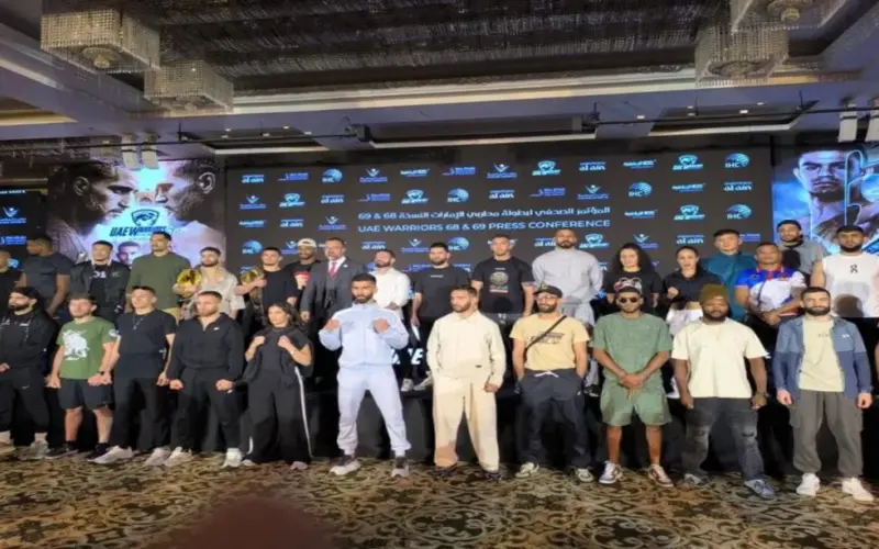 22 نزالا في عربية ودولية محاربي الامارات في العين بمشاركة نخبة المقاتلين